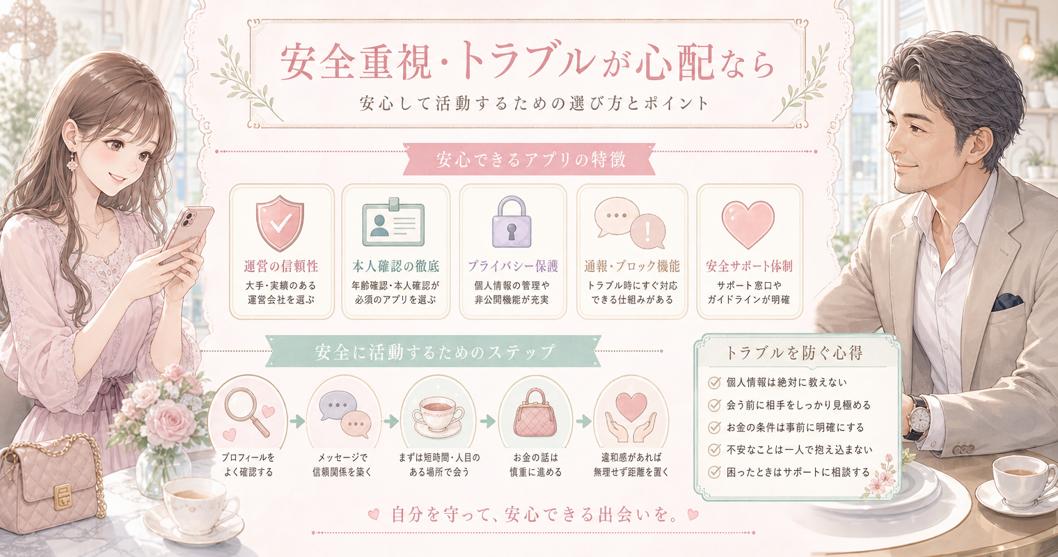 安全重視・トラブルが心配なら