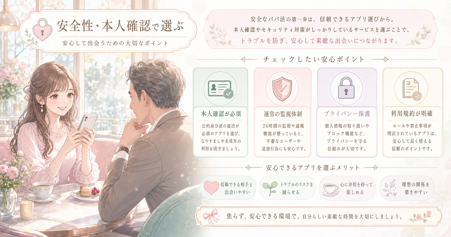 安全性・本人確認で選ぶ